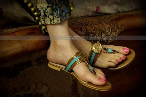 Farah & Fatima Summer Eid Footwear, Shoes, High Heels Women Wear Collection 2014  Fashion