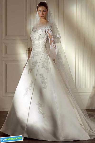 مدل لباس عروس اروپایی 2014