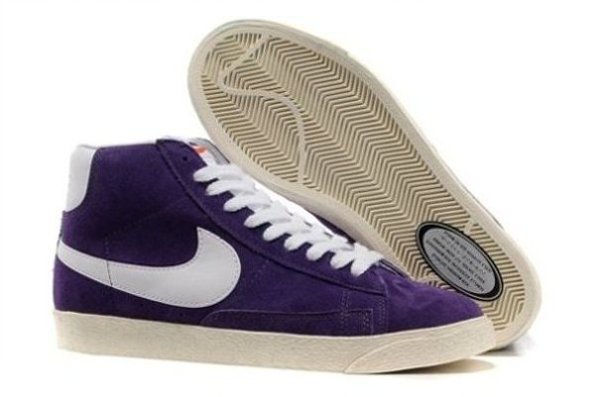 Hot-Sell-To-Buy-Mens-Nike-Blazer-Mens-Shoes-Purple-White