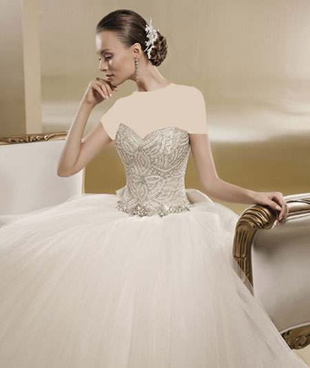 مدل لباس عروس پرنسسی, لباس پرنسسی 2014