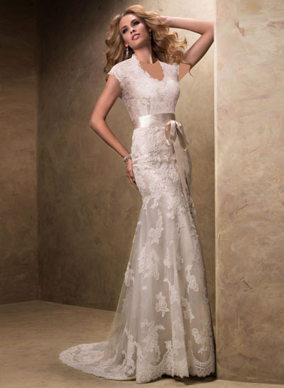 مدل لباس عروس رنگی